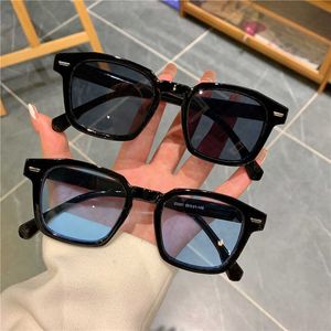 Óculos de sol quadrados tons óculos de sol para mulheres 2021 design de moda vintage óculos de sol mulheres ao ar livre carro esporte atacado vidro em massa g230225