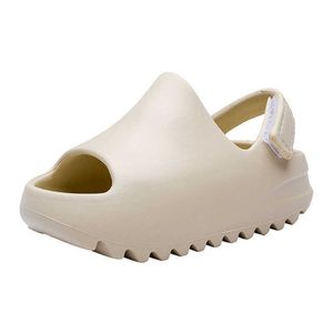 Sandaler sommar barn vuxna sandaler slipon andningsbara baby tofflor för flickor pojkar skum strand lättvikt vattenskor barn sandaler z0225