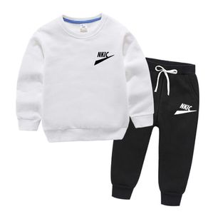 New Kid Clothing Sets Children Fashion Long sleeve Pant Set Clothing Spring Autumn Sports Suit Tracksuit Brand LOGO Print