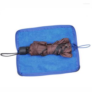 Förvaringspåsar Protoble Water Absorption Paraply Cleaning Tyg täcker Bag Organiser Pouch