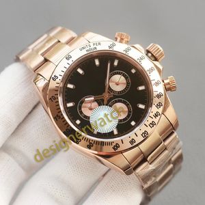 Luksusowe męskie zegarek w pełni automatyczny ruch mechaniczny Zegarek czasowy Zegarek Ceramiczny Pierścień Złóż klamra Moda Casual Watch for Women