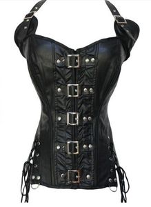 Bustiery gorsets steampunk stal stal boned koronki gotyckie seksowne ciało bustier overbust corset kobiety talia