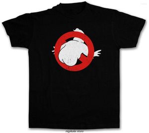 Camisetas masculinas Buttbusters Sweatshirt T-shirt Movie Fun Ghostbusters Insignia Parody Logo Sign de alta qualidade Men camiseta Top Tee