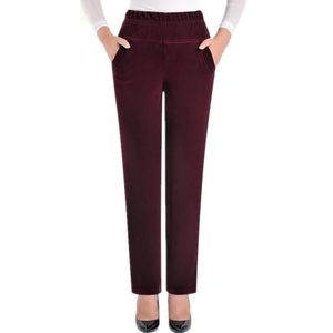 Calças femininas Capris Trending Products 2023 Mulheres calças de tamanho grande algodão Casual Capordo de velha idade 1491