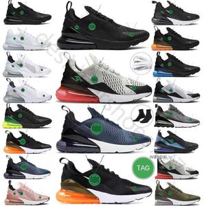 2024 Unc Blue Off Running Shoes Mens Designer Trainers 270s Seja Verdadeiro Light Bone Igloo Médio Olive Triplo Preto Branco Tênis Universidade Vermelho