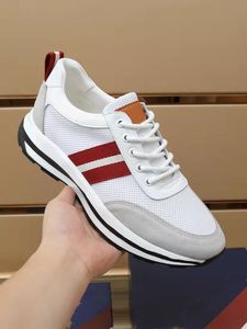 Top Luxury Men Striped White Black Sneakers Shoes Mesh Breathable Man Knit Skateboard Rubber Runner Sole Tech Fabrics Trainer Shoesbox -- & Discount Sport