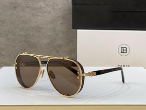 BPS-125 Top Original high quality Designer Sunglasses mens famous fashionable retro luxury brand eyeglass Fashion design womens