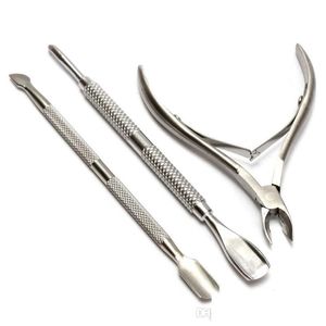 Callus Shavers Nail Art Plier Clipper Tool Stainless Steel Cuticle Nipper Spoon Pusher Cutter Scissor Manicure For Dead Skin Drop De Dhpzo