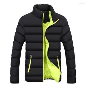 Männer Unten Herbst Winter Jacke Marke Kleidung Mantel Lässig Einfarbig Einfache Männliche Outwear Parkas Stehkragen Hohe Qualität m-5XL