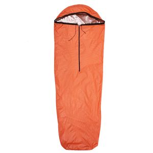 Sleeping Bags Outdoor Sleeping Bags Portable Emergency Sleeping Bag Lightweight Rescue Blanket for Camping Travel Hiking Outdoor Adventure 230227