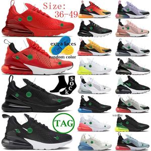 2024 taglia 13 270 scarpe casual chaussure uomo donna Università Blu Nero Volt Core Bianco Arcobaleno Uva Medio Oliva Hot Punch Maxss 270 27C