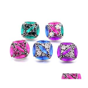 auto dvr Chiusure Ganci Affascinante strass Gadget Fastener 18Mm Chiusura con bottone a pressione Boho Charms per scatti Risultati dei gioielli Fornitori Drop D Dhcyv