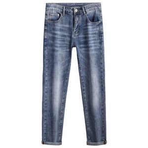 Jeans designer di jeans 2 nuovi jeans maschile lussuosa versione coreana coreana sottile elastico piccolo marca di marca di marca