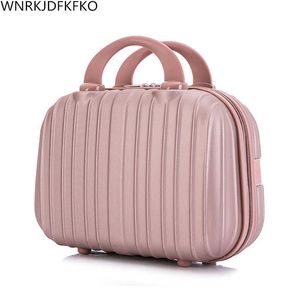 Storage Bags Women's Cosmetic Bag Portable Cosmetic Case Professional Cosmetology Makeup Organizer Travel Storage Box Suitcases Direct Delive Y2302