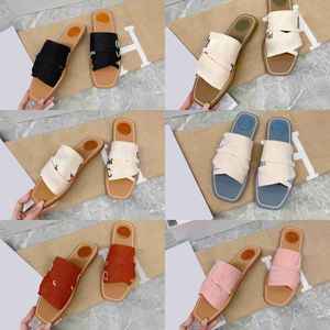 slides designer slippers sliders slipper Woody flatmule sandals women outdoor shoes pantoufle Shoes while creamy lilac hazy green pink tea