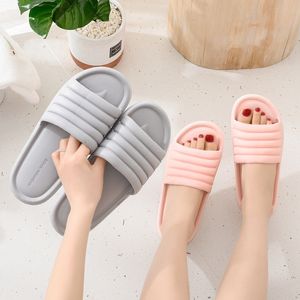 Home Shoes summer non-slip indoor couples Cool slippers cute EVA home home slippers female
