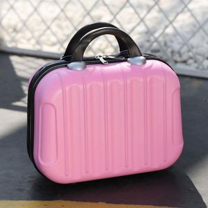Kosmetiska väskor 14 tum resor resväska vattentät fall lagring utgör mini enkel skönhetsorganisatör e666