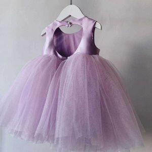 Flickans klänningar flickor prinsessan lila klänning för baby eleganta bröllopsklänningar barn vintage bollklänning barn 1: a födelsedag dop parti vestidos