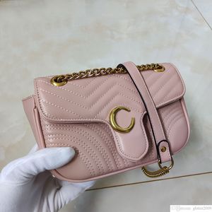 milionario Borse a tracolla da donna Designer di lusso da donna in stile cuore Borse a catena in oro Borse Borsa a mano da donna in pelle Borsa classica a tracolla da donna