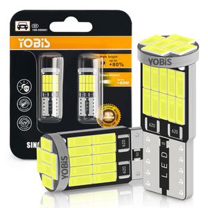 Canbus W5W led T10 Lampadine a LED 4014 SMD per luci di posizione per parcheggio auto Mappa interna Cupola Lettura targa Lampade di segnalazione