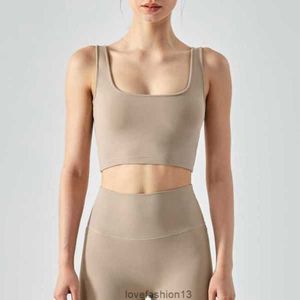 designer Brand Tank Top Als Yoga High strength Sports Underwear Gathers Shock proof Vest Body building Bra for Women