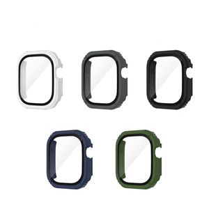 Apple Watchシリーズのスクリーンプロテクターケース8 7 6 5 4 SE ULTRA FULL PRUTTIUN ARMOR COVER 41MM 45mm 49mm