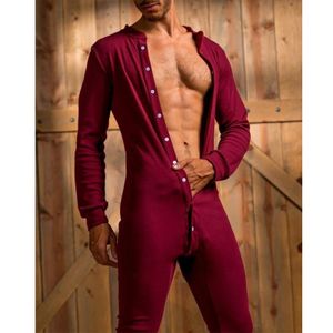 Herrespår män jumpsuit fast färg runda hals jumpsuits avslappnad fitness enkla undertröjor hem slitage loungewear plus storlek 230227