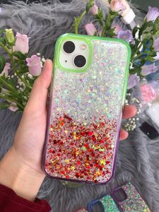 Glue Drop Biling phone case For iphone 14 14 plus 14 pro max TPU PC 2 in 1 Protective Shockproof Cover oppbag