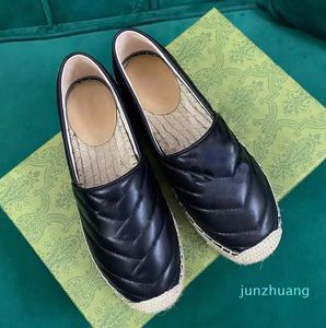 100 % Leder, Kleid, Schuhe, Segeltuchschuhe, Slipper, Espadrilles, Damengröße 44, Kappenkappe, echt, Steppung, reine handgenähte Damen-Flats, Luxus-Top, Quilty, Frühlingsgröße 34–42, SS