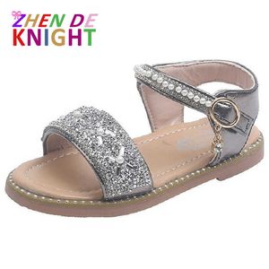 Sandals Girls Sandals Summer Hot Children Rain Shoes Big Girls Beach Sandal Kids Shoes PVC Sandal Infant Primary School Student Z0225