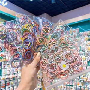 Hair Accessories Korean Simple Cute Girl Rope Chrysanthemum Color Mixed All-match Ties For Children's Fashion