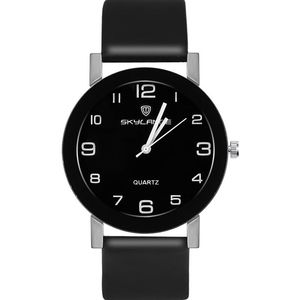 HBP Женские часы высококачественные 37 -мм унисекс женские наручные часы Quartz Movement Watch Кожаный ремешок повседневный бизнес подарки Montres de Luxe