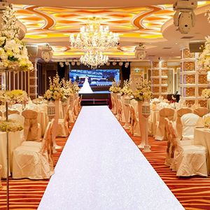 10 m/lote, decoración de boda de lujo, alfombra nacarada, alfombra brillante para pasillo, estación T, alfombra de pasarela para fiesta, escenario, diseño de sitio