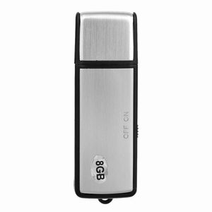16GB de memória USB Digital Audio Voice Recorder Gravação de ditafone Pen Drive Gravador de áudio de som WAV Disco USB Memória flash Bateria recarregável PQ141