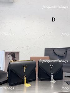 Женская закатная цепная сумка для плеча с роскошным дизайнером кисточки Кейт Кожаная конверт конверт поперечный кузов бирюзовый размер сумки 22-15