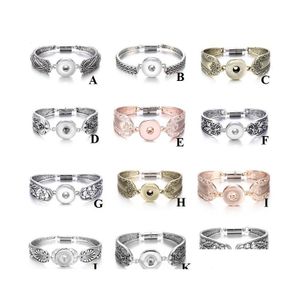 Auto DVR Charm Armbänder 12 Stile Noosa Snap Armband Schmuck Magnetische Ingwer Knöpfe Chunk Armreif Fit DIY 18mm Snaps Drop Lieferung Dh3C8