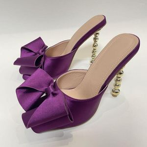 Dress Shoes High Heels Women Sexy Sandals Female Satin Ball Open Toe Ladies And