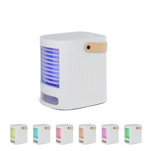 Ventilador de refrigeração portátil de desktop fã de ar condicionado evaporativo para pequenos aparelhos de acampamento de escritório de quarto