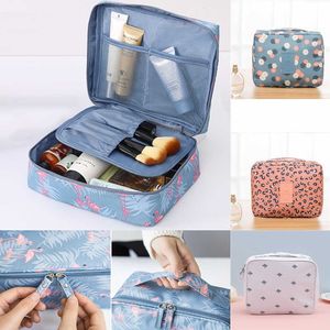 Storage Bags 2023 Women Makeup Bag Toiletrys Organizer Cosmetic Bags Outdoor Travel Girl Personal Hygiene Waterproof Tote Beauty Make Up Case Y2302