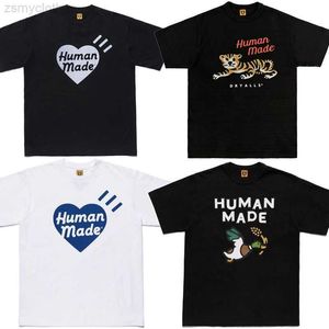 Men's T-Shirts Human Made T Shirt Flying Duck Humanmade Top Tees Dry Alls Men Women Summer Clothing Original Tag Label