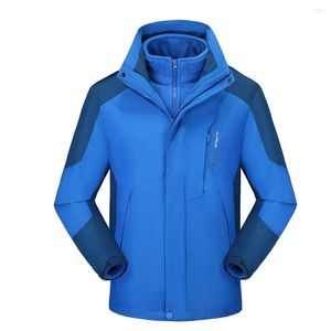 Men's Down Autumn Winter Warm Men Softshell Parkas Waterproof Hoodie Hat Detachable Breathable Sport Outdoor Coat Erkek Mont