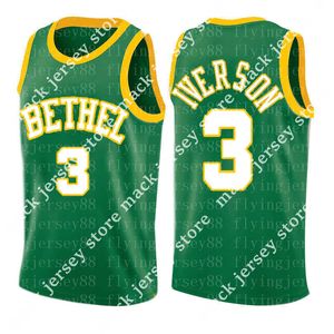 NCAA 23 high school Jersey IRISH Mens Green Yellow White Basketball Jerseys Embroidery s S-XXL