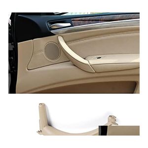 car dvr Car Doors Door Pl Handle Inner Trim Grab Er Passenger Side Right Front Rear Armrest Bracket For X5 X6 Leather Ers Not Incded Drop De Dhtwo