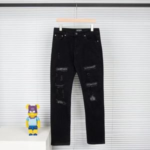 Mens Designer Jeans Mens Mens Work Pants Mens Designer Cross Pants Classic Hip Hop Trousers Casual Jeans Distressed Ripped Biker Jean Slim Fit Motorcykel denim Jean Jean Jean