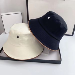2023 Designer Bucket Hat Brim Hat Hat Bordado Alfabeto Bordado Chapéus de Bacia Feminina Proteção solar Proteção solar Spring Outdoor Travel qualidade de ponta sofisticada