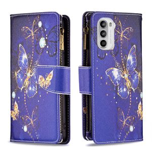 Casos de zíper para OPPO A17 A57 A76 A36 A96 A54S A55 Realme K10 9i Reno 9 Pro 4g 5g Caso de Fundas de Flores de Flor de Couro da Carteira