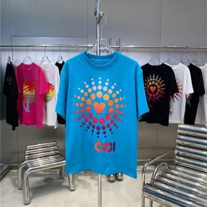 Herren-T-Shirts, Herren-Shirt, Designer-T-Shirt, Outdoor-T-Shirts aus reiner Baumwolle, bedruckt, Rundhalsausschnitt, kurzärmelig, lässiges Sport-Sweatshirt, luxuriöse Paare, gleiche Kleidung 23SSRy2