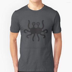 Men's T Shirts Flying Spaghetti Monster Short-Sleeved T-Shirt Harajuku Hip-Hop Tee Tops Logo Symbol