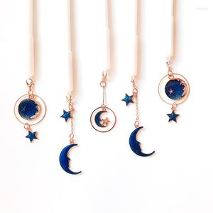 Pcs Cute Kawaii Starry Sky Star Moon Pendant Gel Pen 0.38mm Black Ink Pens School Office Writing Supply Kawai Stationery Gift