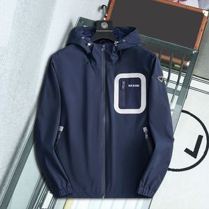 Herrjackor kappa parka jacka triangulära epauletter designer klänningar män höst och winte vindbrytare parkor för mens hoodies blixtlås ytterkläder rockar plus storlek